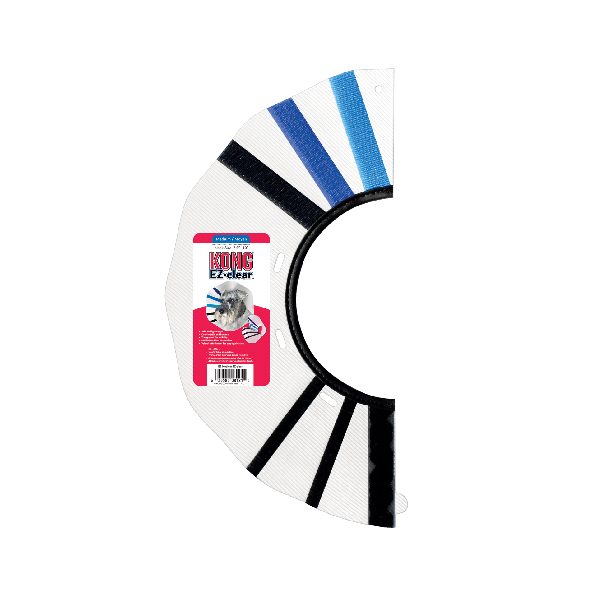 slide 3 of 4, KONG E Collar Medium, 1 ct