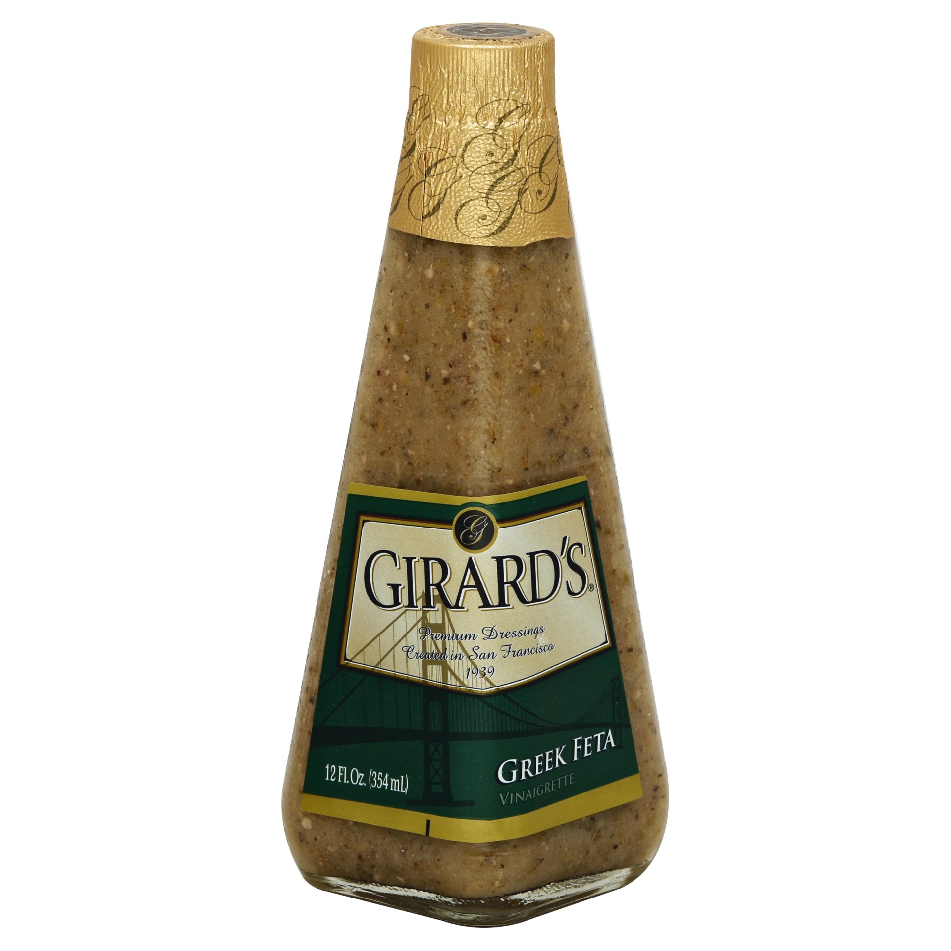 slide 1 of 8, Girard's Greek Feta Vinaigrette, 12 fl oz