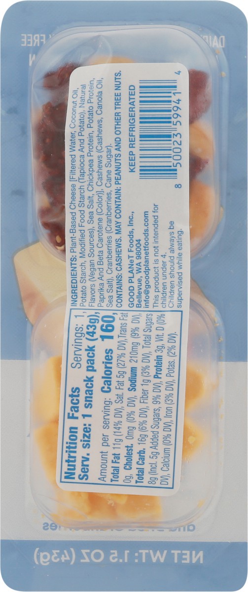 slide 6 of 9, GOOD PLANeT Plant-Based Snack Pack 1.5 oz, 1.5 oz