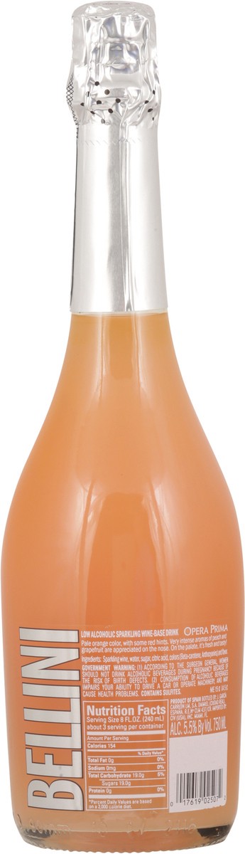 slide 6 of 13, Opera Prima Bellini 750 ml, 750 ml