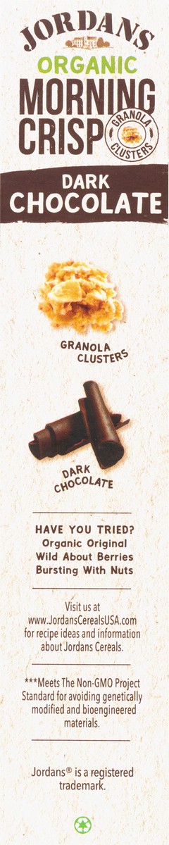 slide 5 of 9, Jordans Organic Dark Chocolate Morning Crisp 12.5 oz, 12.5 oz