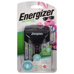 Energizer Recharge Pro AA Batteries with Charger 5 pieces
