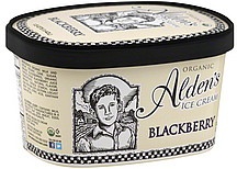 slide 1 of 1, Alden's Organic Ice Cream Blackberry, 1.5 qt