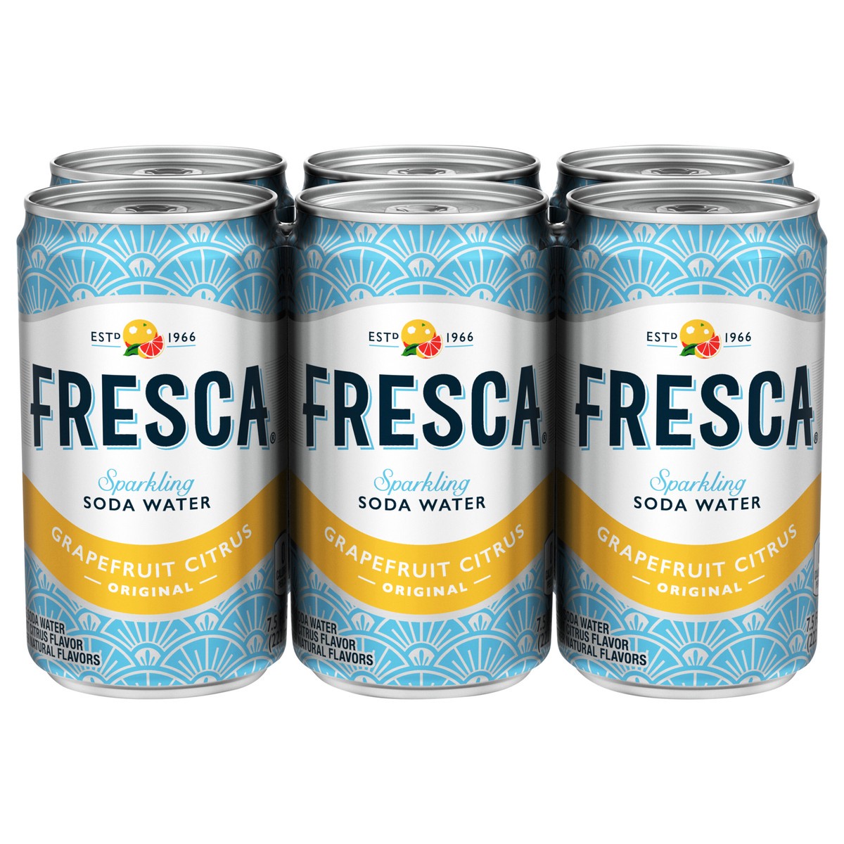 slide 1 of 13, Fresca Cans- 6 ct, 6 ct; .5 fl. oz.