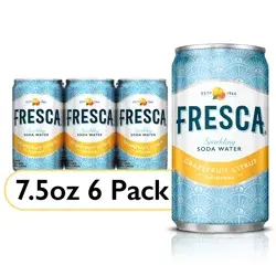 Fresca Cans, 7.5 fl oz, 6 Pack