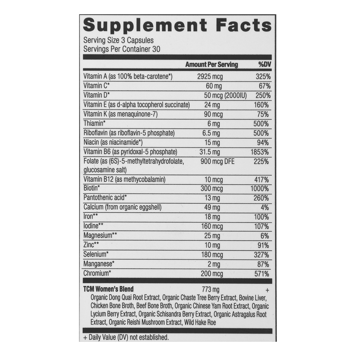 slide 11 of 13, Ancient Nutrition Women's Capsules Ancient Multi 90 ea, 90 ct