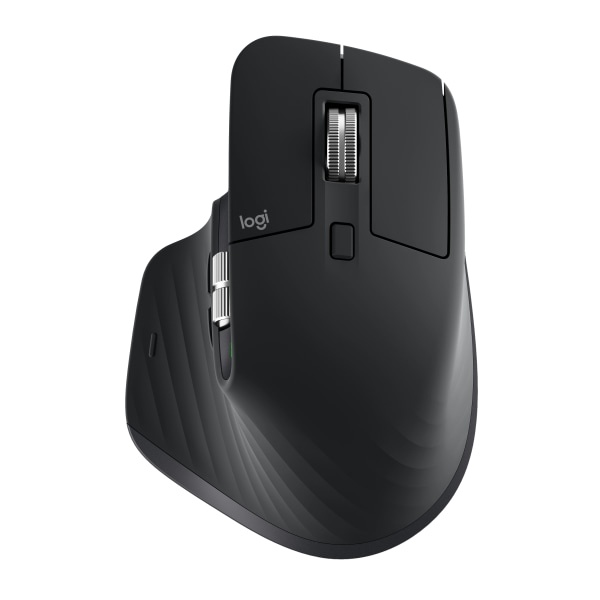 slide 1 of 6, Logitech Mx Master 3 Advanced Wireless Laser Mouse, Black, 910-005647, 1 ct