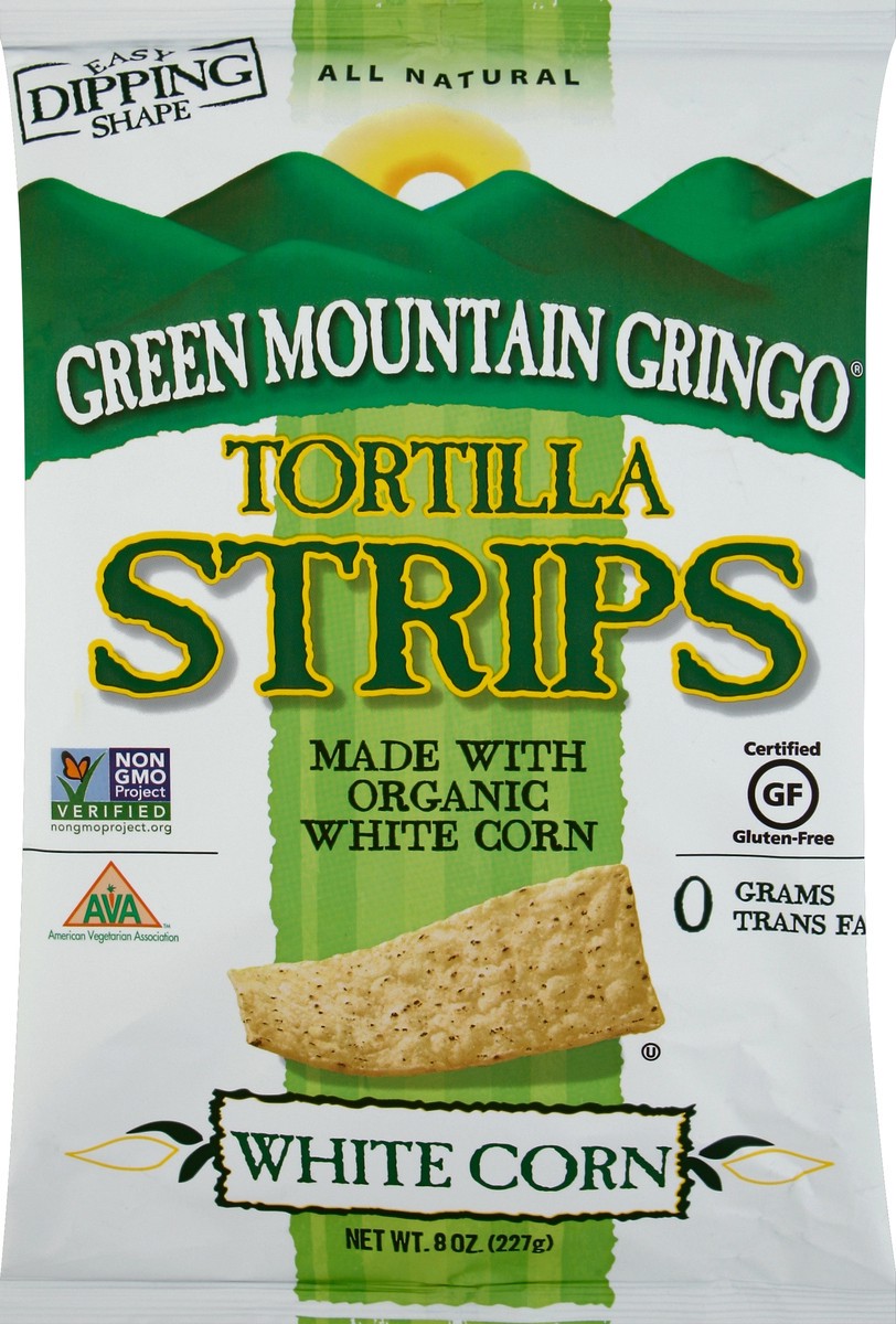 slide 1 of 6, Green Mountain Gringo Tortilla Strips 8 oz, 8 oz