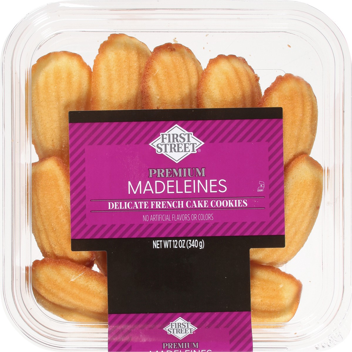slide 2 of 13, First Street Madeleines, 12 oz