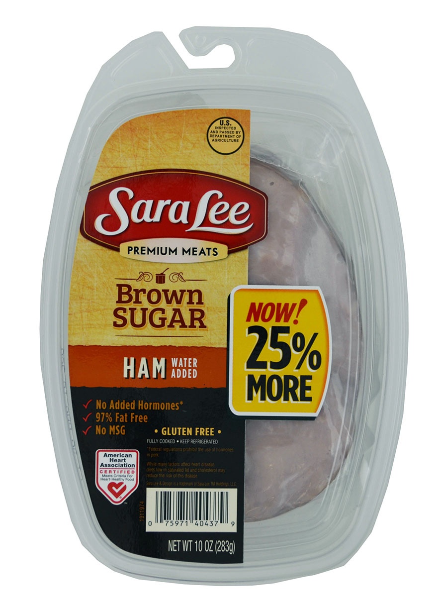 slide 1 of 6, Sara Lee Sliced Brown Sugar Ham, 10 oz