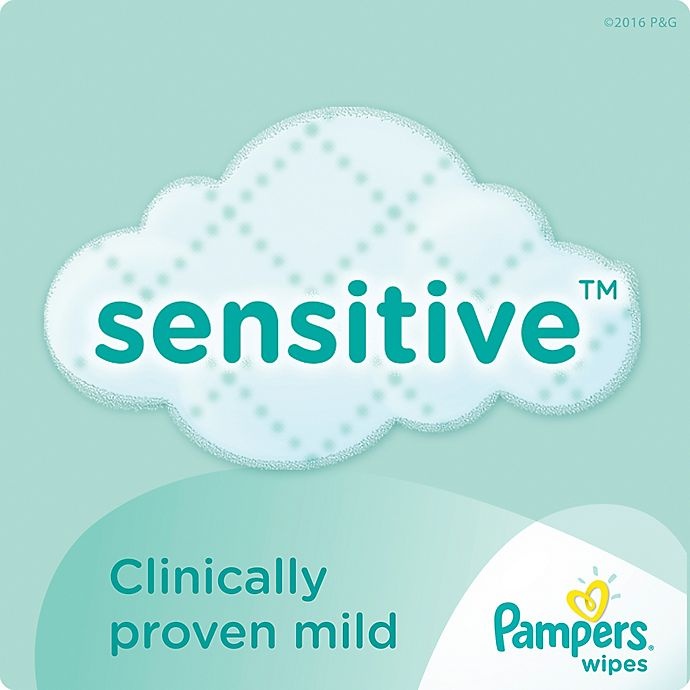 slide 4 of 5, Pampers Sensitive Baby Wipes Refill Pack, 448 ct