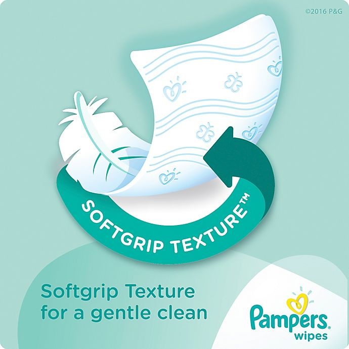 slide 5 of 5, Pampers Sensitive Baby Wipes Refill Pack, 448 ct