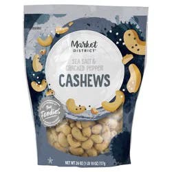 Market District Sea Salt & Cracked Pepper Cashews
