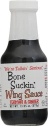 Bone Suckin' Teriyaki & Ginger Wing Sauce 13.25 oz Bottle