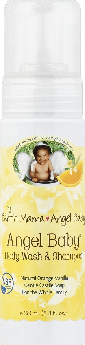 slide 2 of 2, Earth Mama Angel Baby Body Wash & Shampoo, 5.3 fl oz