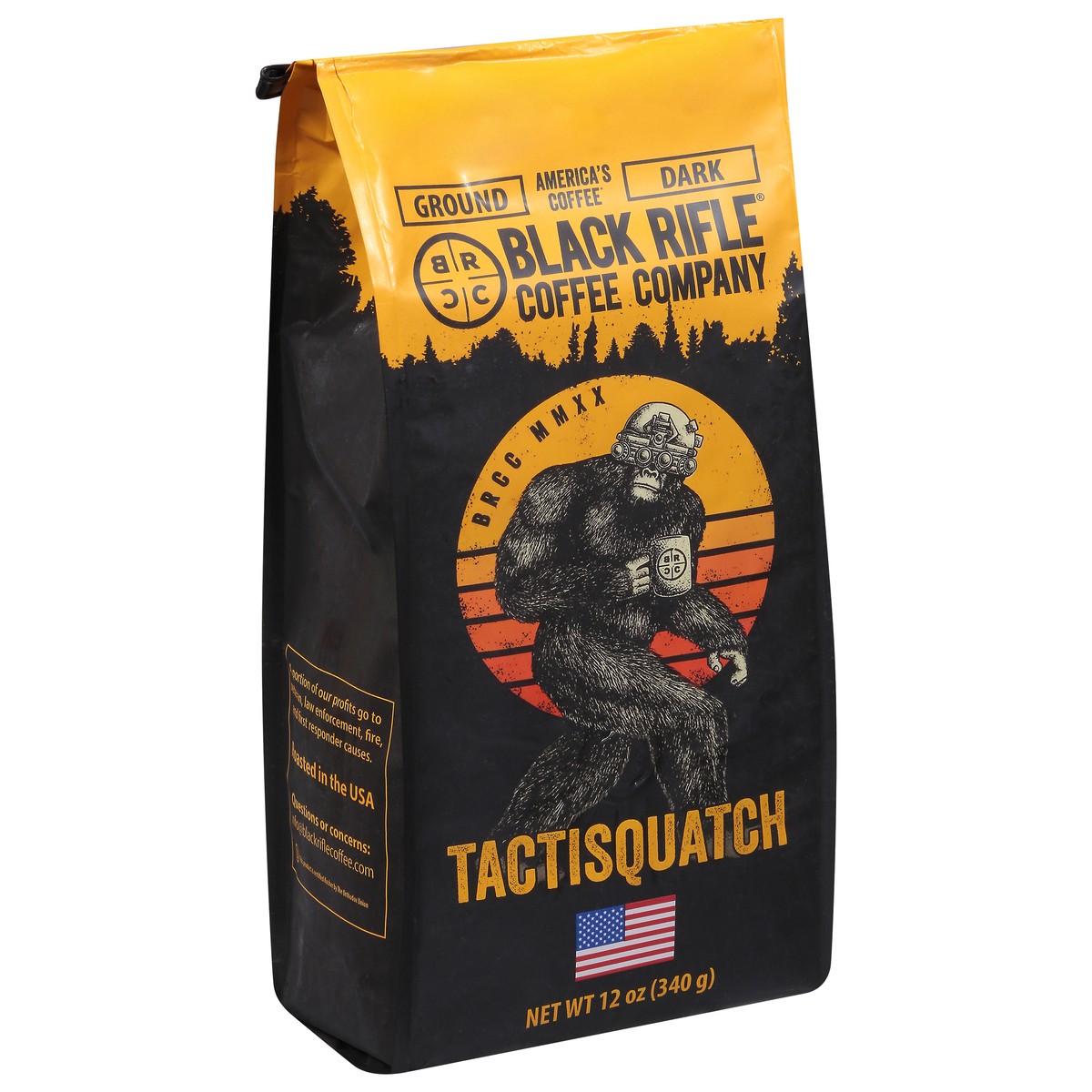 slide 7 of 12, Black Rifle Dark Ground Tactisquatch Coffee 12 oz, 12 oz