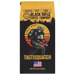 Black Rifle Coffee Company Dark Ground Tactisquatch Coffee 12 oz