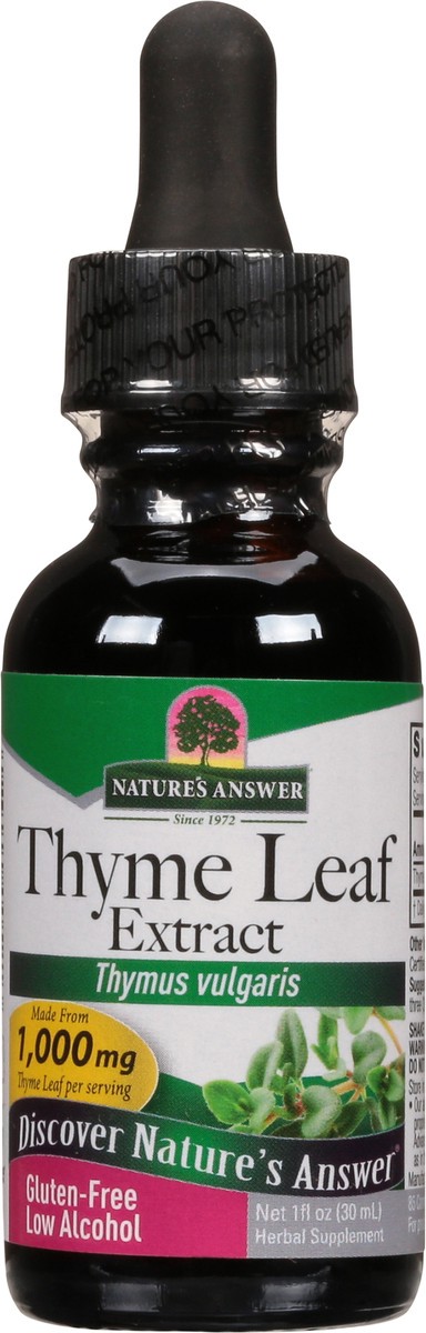 slide 7 of 14, Nature's Answer 1000 mg Thyme Leaf Extract 1 fl oz, 1 fl oz