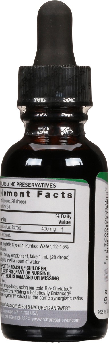 slide 10 of 14, Nature's Answer 1000 mg Thyme Leaf Extract 1 fl oz, 1 fl oz