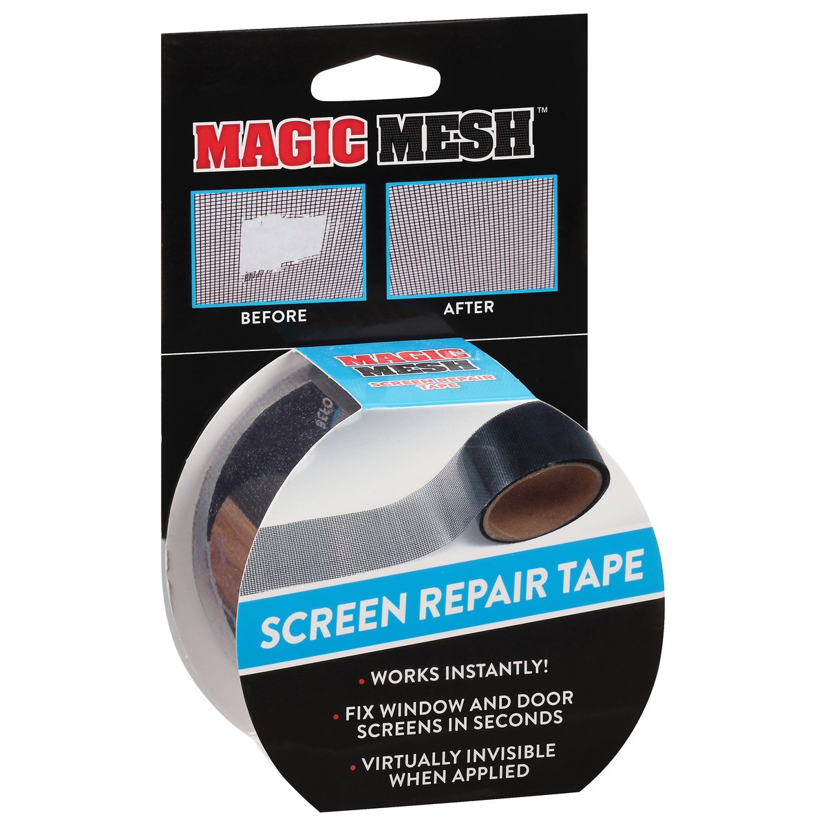 slide 2 of 9, Magic Mesh Screen Repair Tape, 1 ct