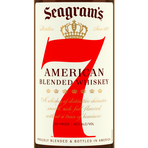slide 3 of 7, Seagram's American Blended Whiskey, 750 ml