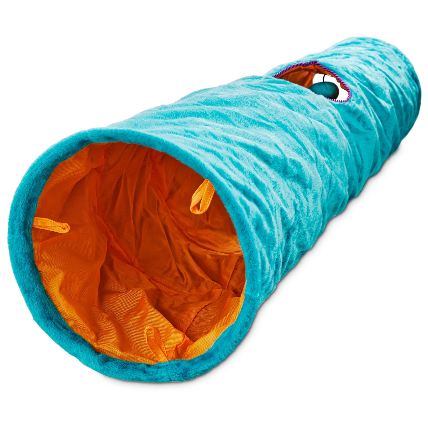 slide 1 of 1, Leaps & Bounds Crinkle Cat Tunnel, 1 ct