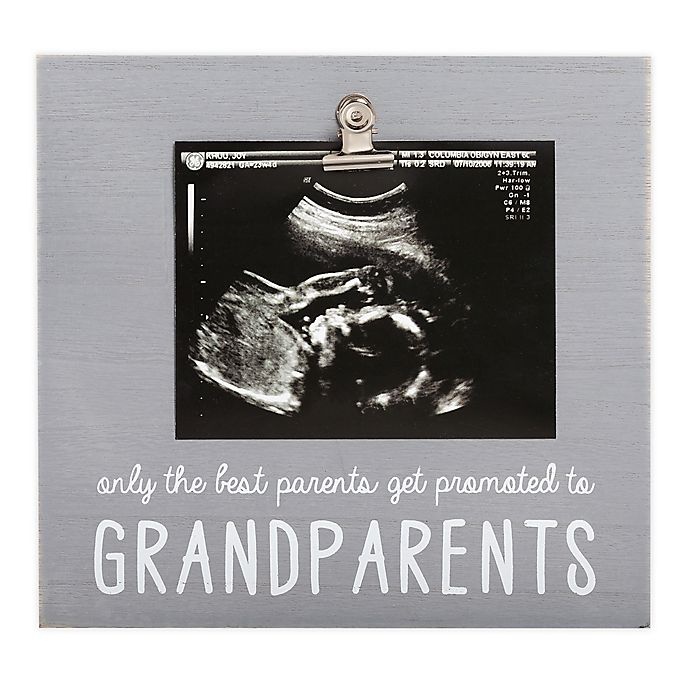 slide 1 of 3, Pearhead Grandparents'' Picture Frame - Grey'', 1 ct