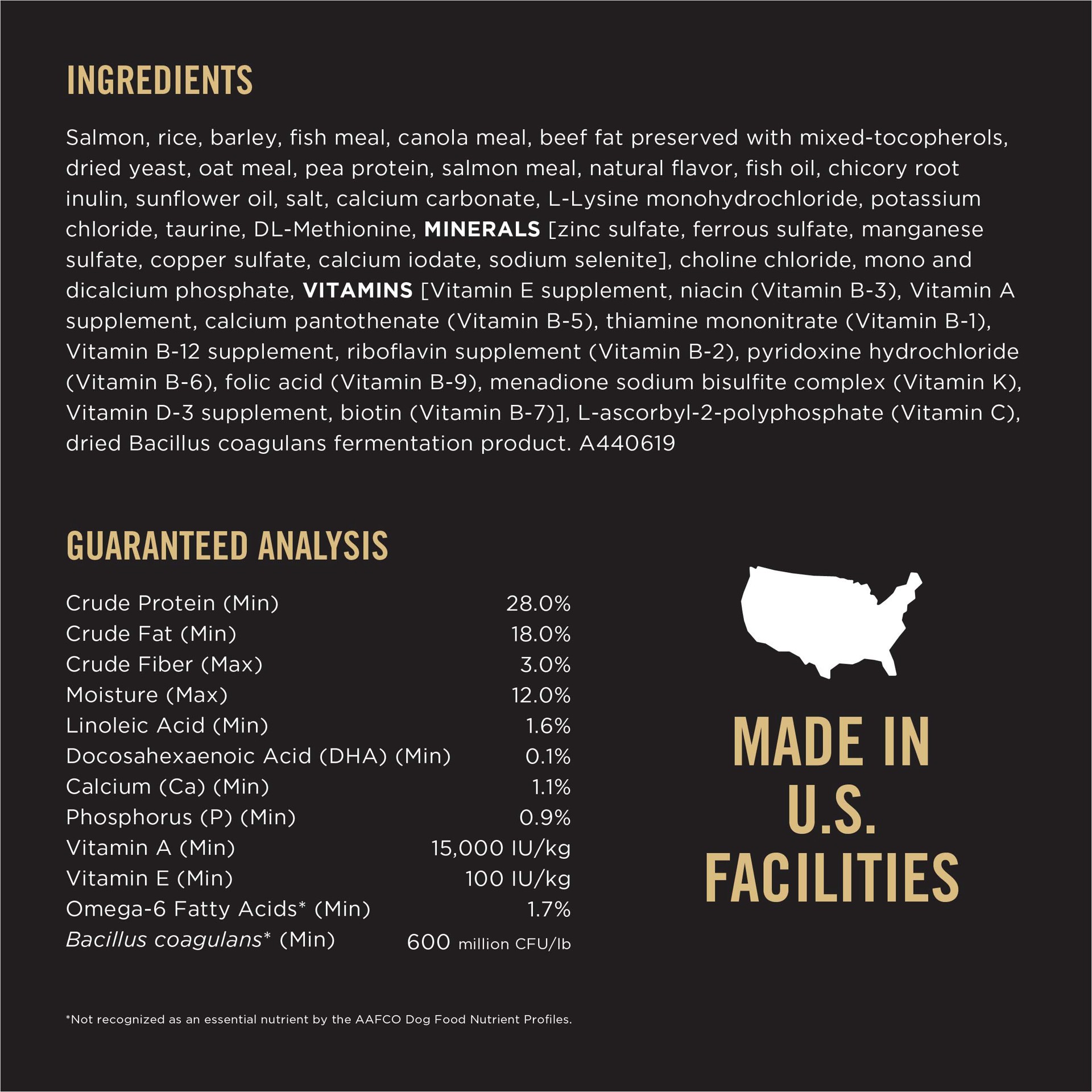 slide 9 of 9, Purina Pro Plan Sensitive Skin and Stomach Dog Food Puppy Salmon and Rice Formula, 16 lb