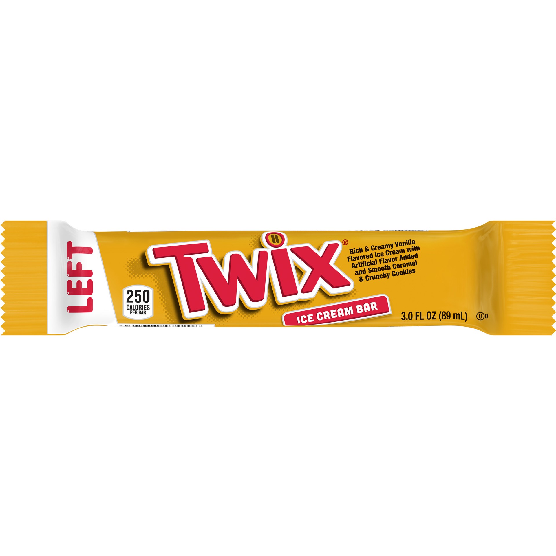 slide 1 of 9, TWIX Caramel Vanilla Ice Cream Bars, 24 Ct Pack, 3 fl oz