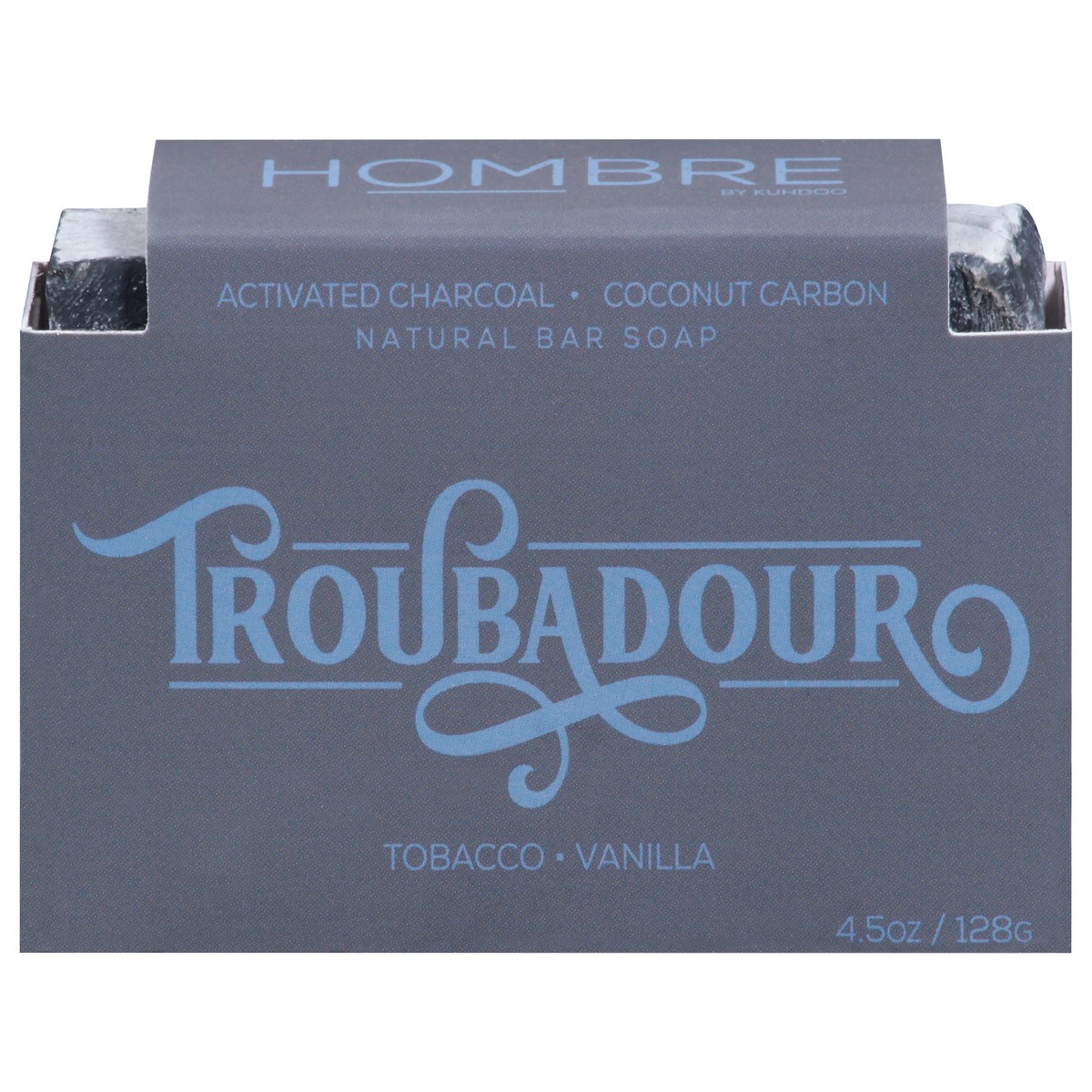 slide 1 of 9, Kuhdoo Troubadour Natural Tobacco Vanilla Bar Soap 4.5 oz, 4.5 oz