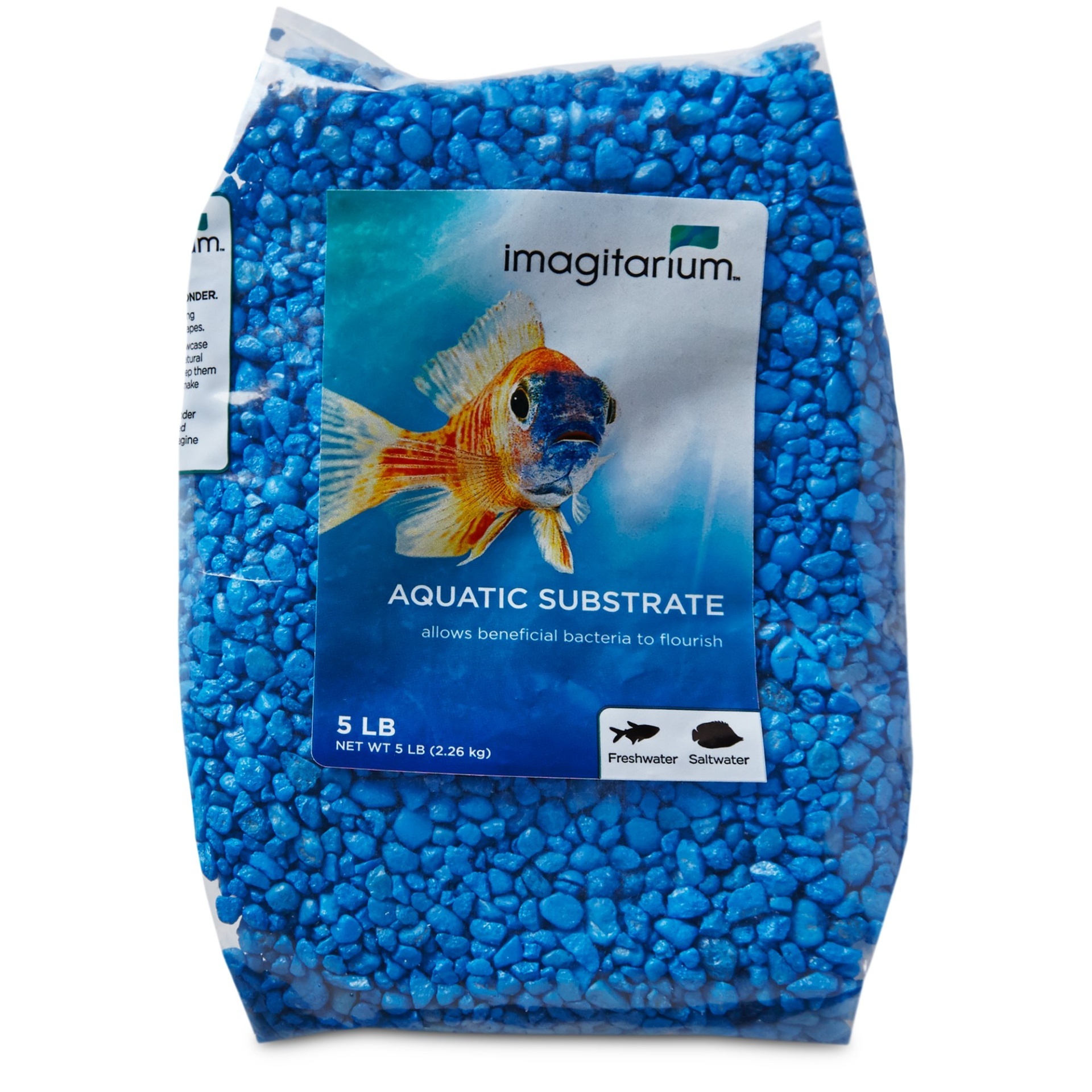 slide 1 of 1, Imagitarium Blue Sky Aquarium Gravel, 5 lb