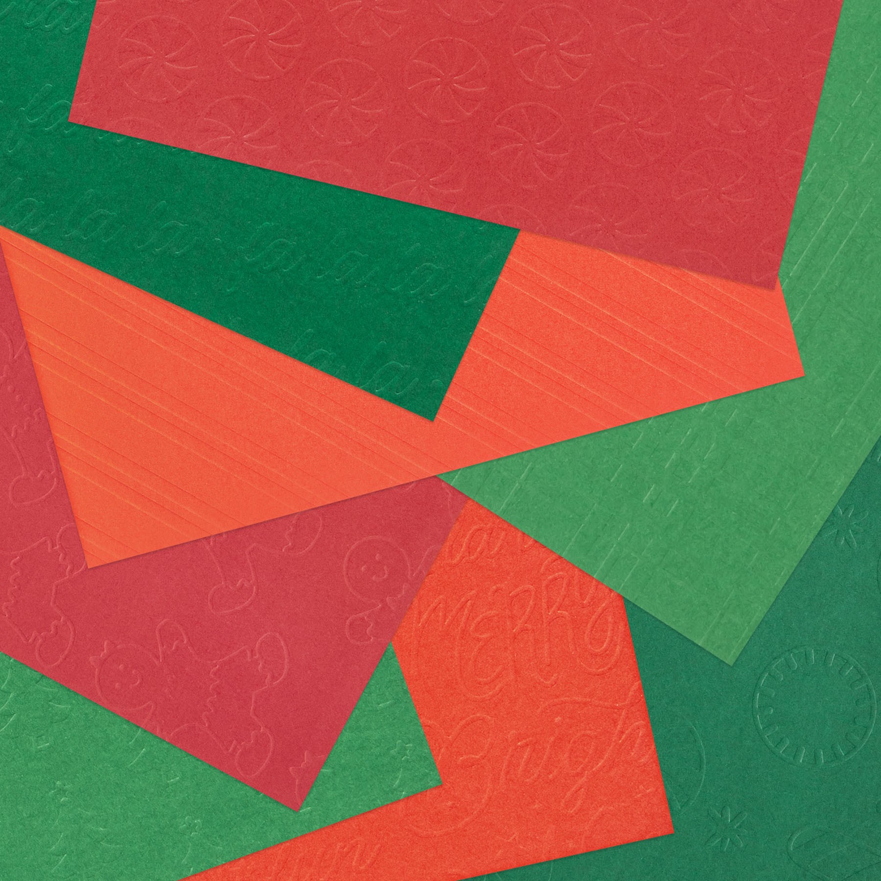 slide 2 of 3, 6" X 6" Christmas Embossed Paper Pad, 16 Sheets By Recollections, 6 in x 6 in