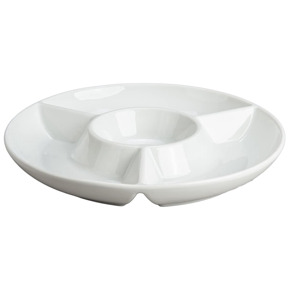 slide 1 of 1, BIA Cordon Bleu Porcelain Chip N Dip, White, 12", 12 in