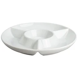 BIA Cordon Bleu Round Chip N Dip 4 Section 12-Inch