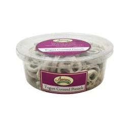 Aurora Natural Yogurt Pretzel Knot Plastic Container 11 Oz