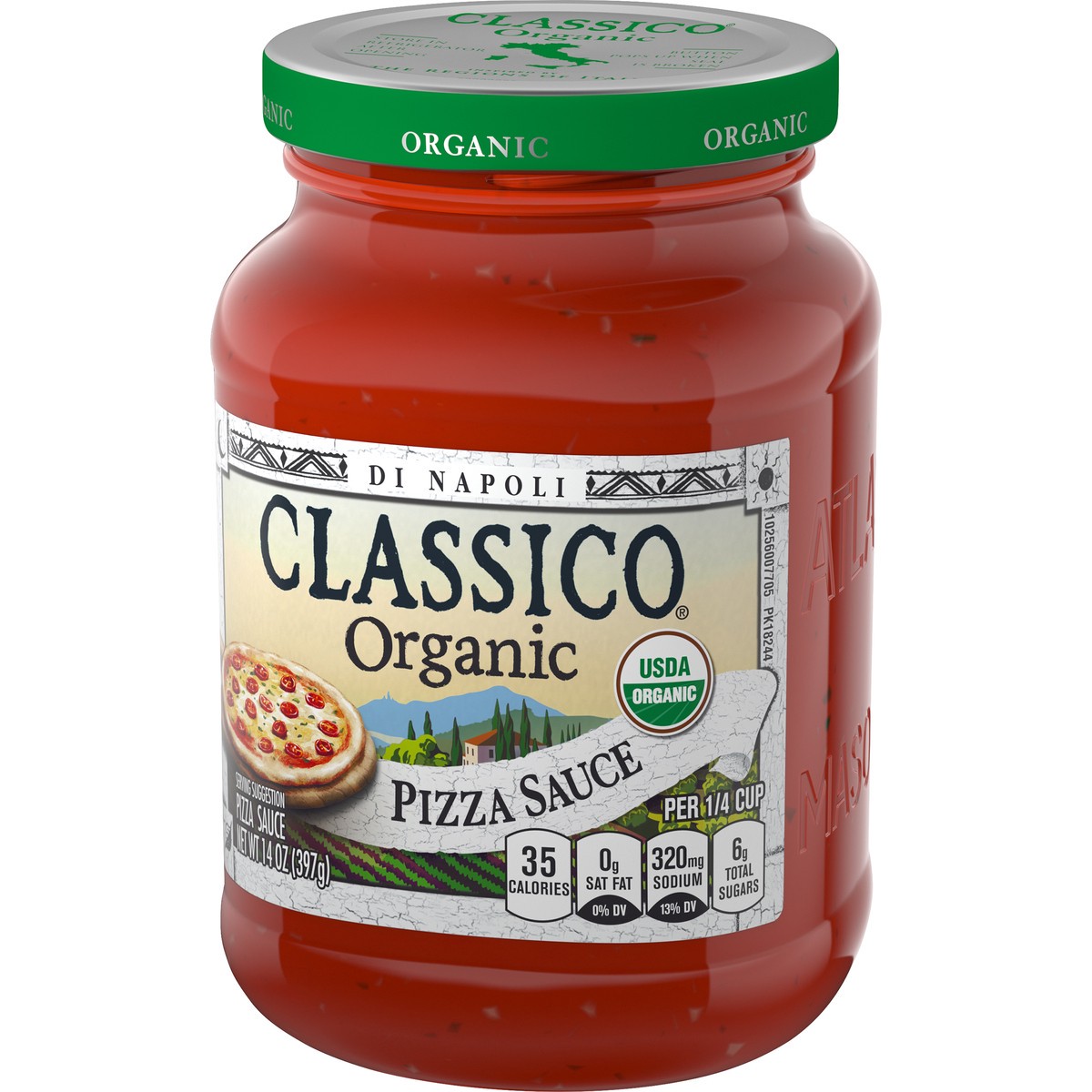 slide 11 of 14, Classico Organic Pizza Sauce, 14 oz Jar, 14 oz