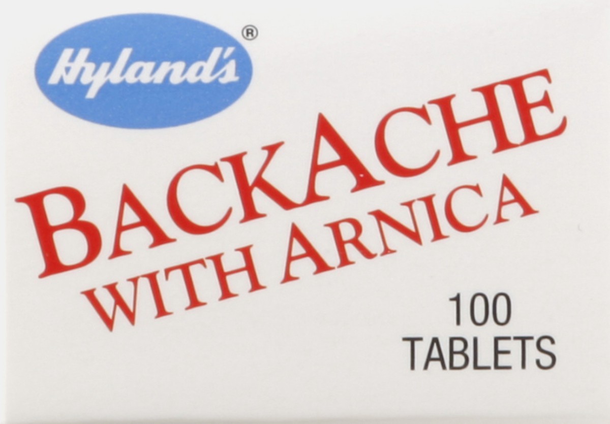 slide 2 of 4, Hyland's BackAche 100 ea, 100 ct