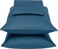 slide 1 of 1, HD Designs Sheet Set - 300 Thread Count - Ensign Blue, Full Size