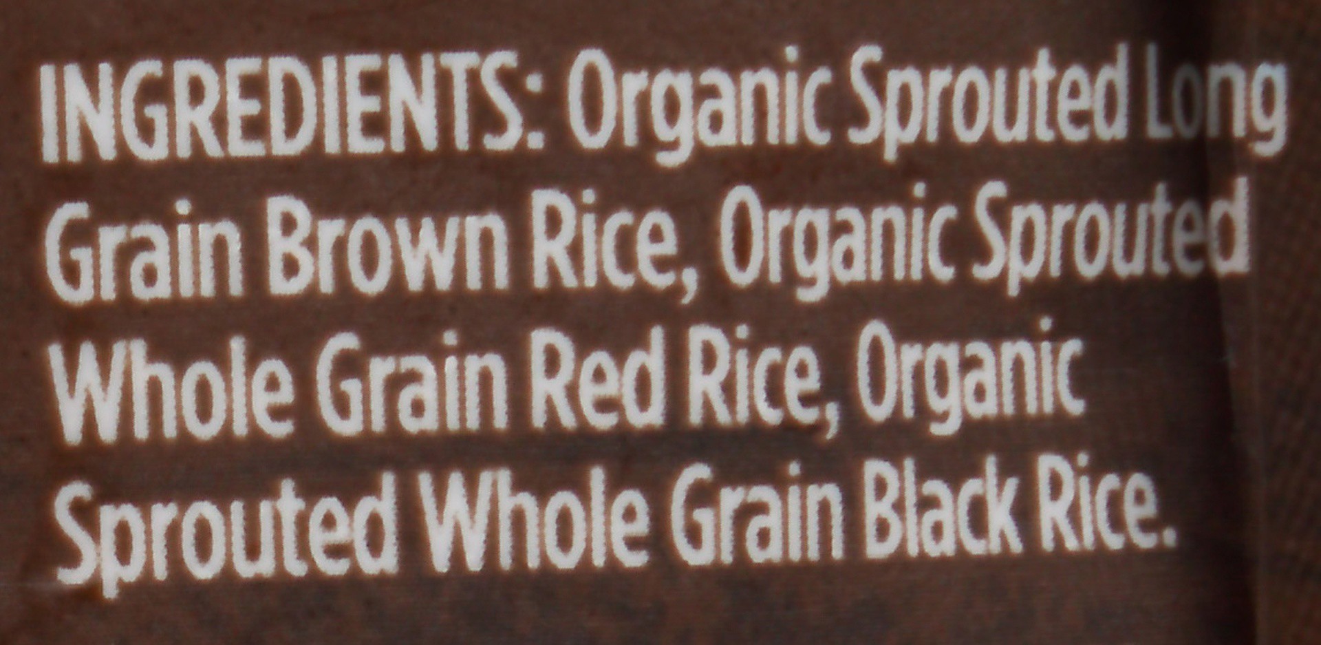 slide 6 of 6, Lundberg Organic Sprouted Tri-Color Blend Rice, 16 oz