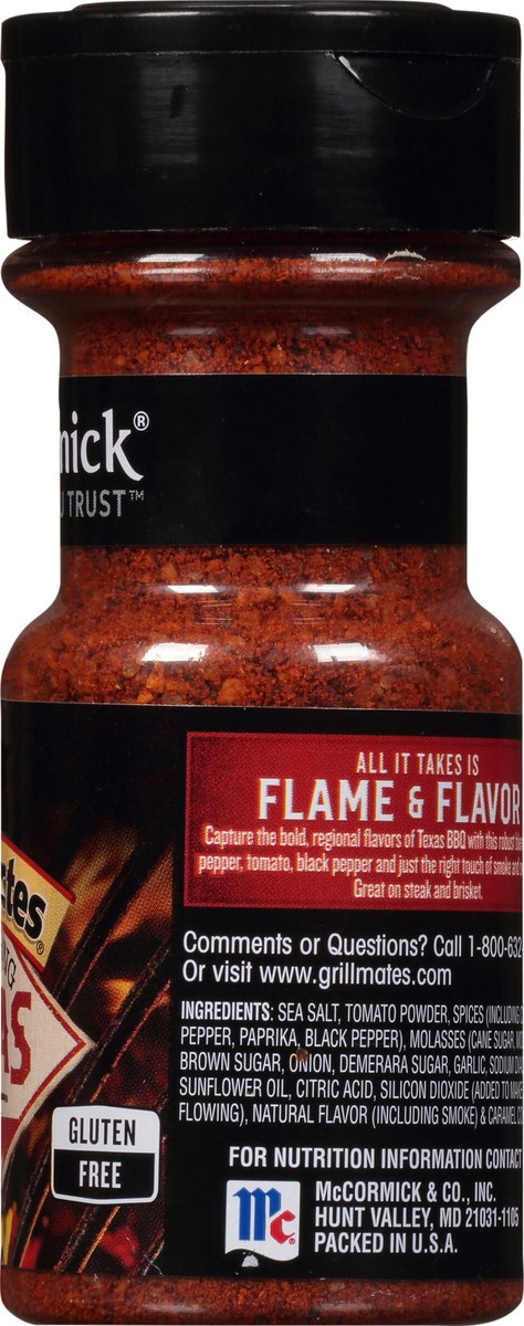 slide 5 of 7, McCormick Mccormick Grillmates Texas Bbq Seasoning, 2.5 oz