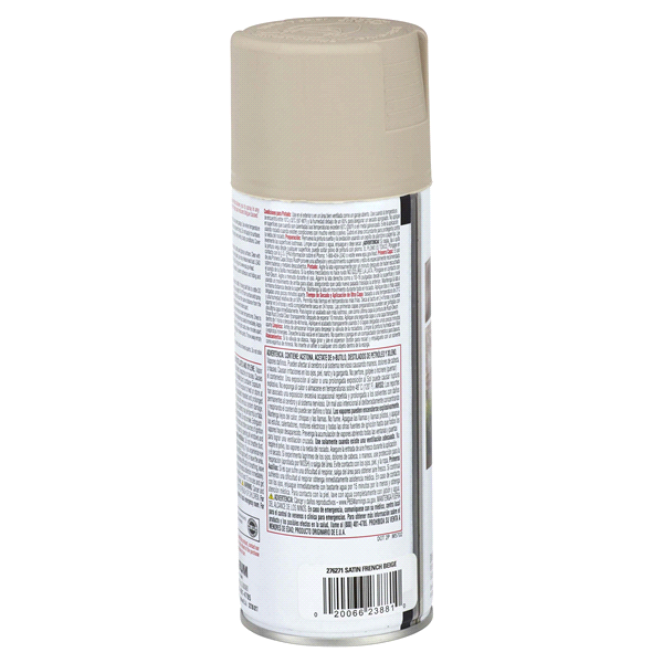 slide 9 of 9, Rust-Oleum Stops Rust Protective Enamel Spray Paint - 276271, Satin Beige, 12 oz