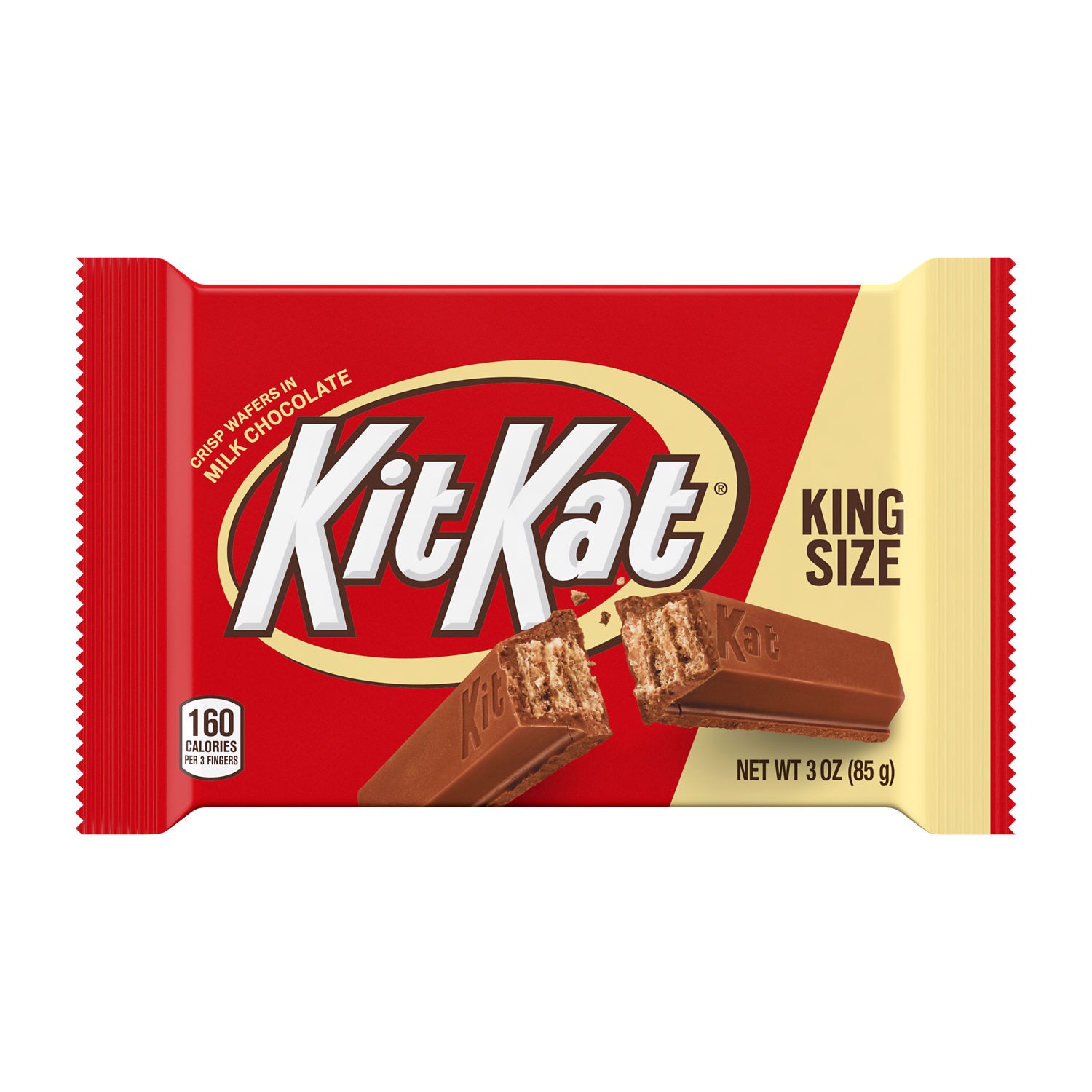 slide 7 of 9, KIT KAT Crisp Milk Chocolate Wafers King Size 24 - 3 oz Bars, 24 ct