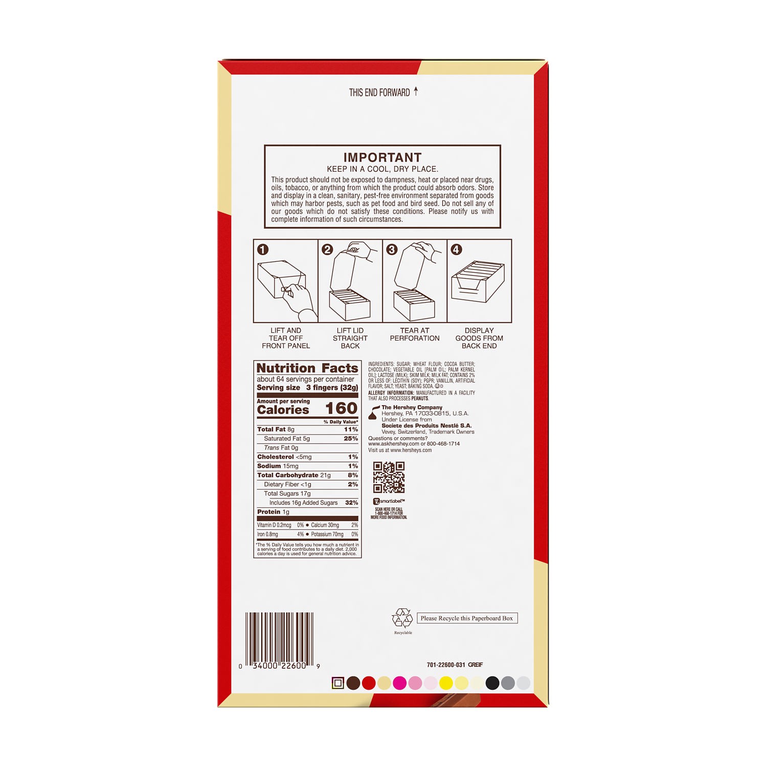 slide 9 of 9, KIT KAT Crisp Milk Chocolate Wafers King Size 24 - 3 oz Bars, 24 ct