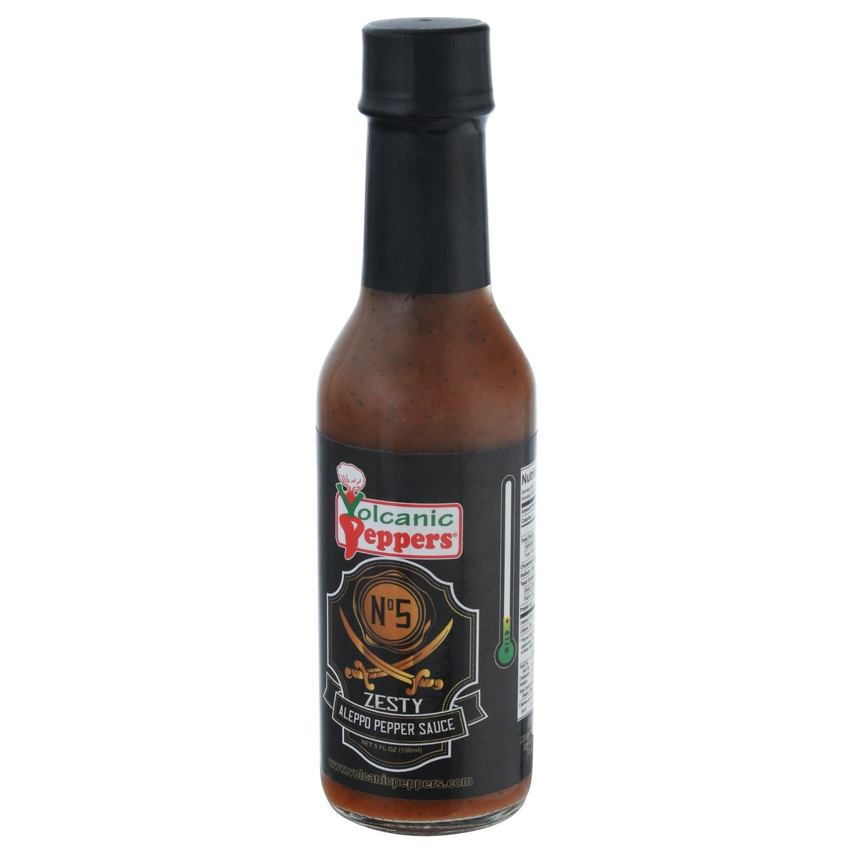 slide 13 of 13, Volcanic Peppers Zesty Aleppo Pepper Sauce 5 fl oz, 5 fl oz