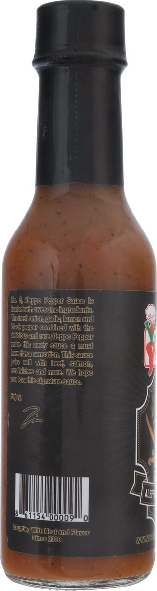slide 7 of 13, Volcanic Peppers Zesty Aleppo Pepper Sauce 5 fl oz, 5 fl oz