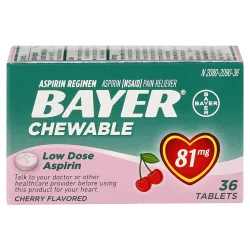 Bayer Chewable Aspirin Cherry