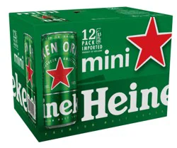 Heineken Original Lager Beer, 12 Pack, 8.5 fl oz Cans