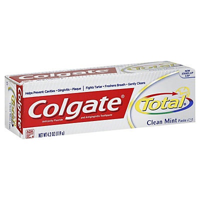 slide 1 of 1, Colgate Total Clean Mint Toothpaste, 4.2 oz