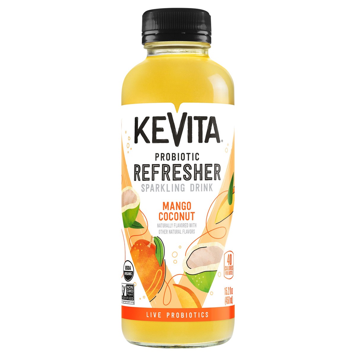 slide 1 of 8, KeVita Sparkling Drink - 15.20 fl oz, 15.20 fl oz