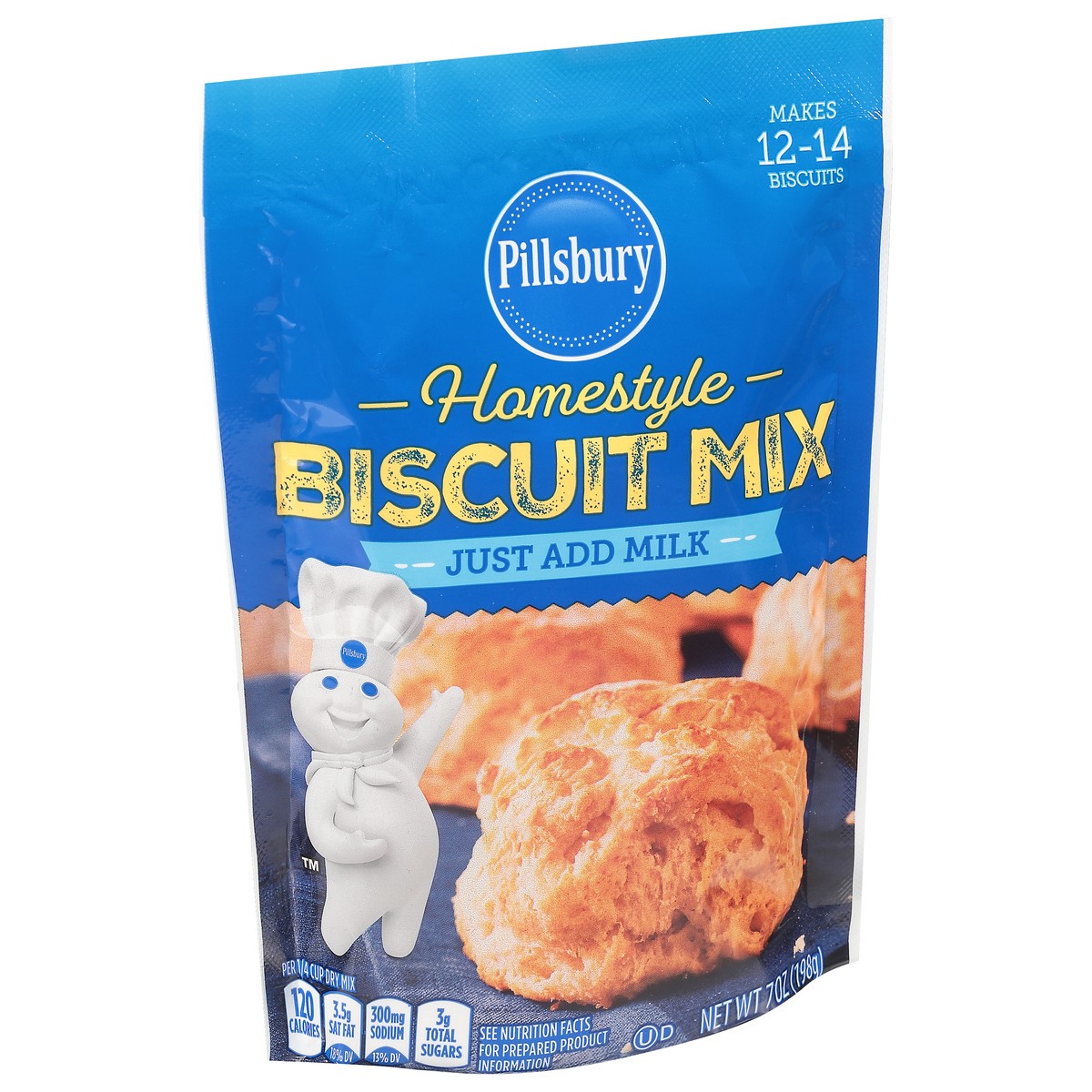 slide 5 of 9, Pillsbury Homestyle Biscuit Mix 7 oz, 7 oz